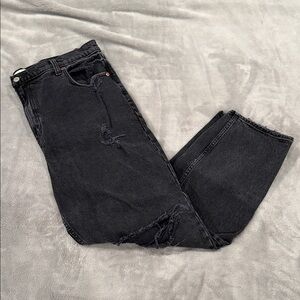 Abercrombie The 90s Straight Ultra High Rise Jeans